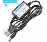 USB Кабель - Перетворювач: USB 5V to DC 9V