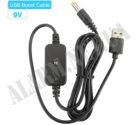 USB Кабель - Перетворювач: USB 5V to DC 9V