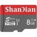  
- Выберите объем карты памяти MicroSD: ShanDian | MicroSD 8GB
- Выберите объем карты памяти MicroSD: [DROP] - ShanDian | MicroSD 8GB