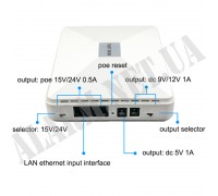 MULTI Mini UPS P18 29.6 Wh DC 5V/9V/12V | POE 15V/24V