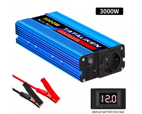 Інвертор (чистий синус): TATALIKEN | 12V 3000W